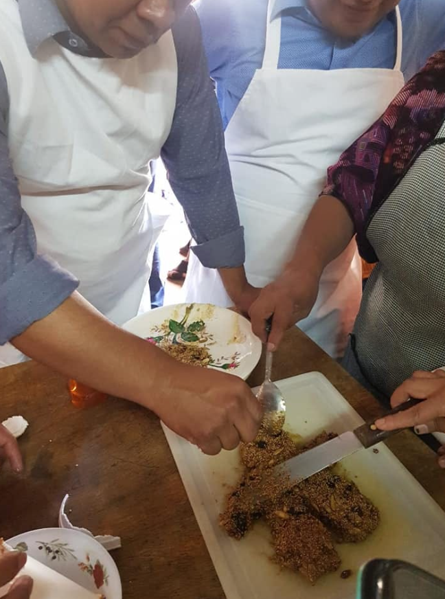  Postre de amaranto y semillas. 